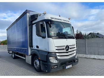 شاحنة ذات ستائر جانبية MERCEDES-BENZ Actros 1830