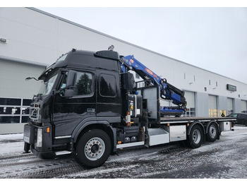 شاحنات مسطحة, شاحنة كرين VolvoFM 420 6x2: صورة 2