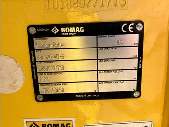 مدحلة للبيع  BOMAG DE BW 120 AD-5 Stage V/Tier 4f: صورة 2