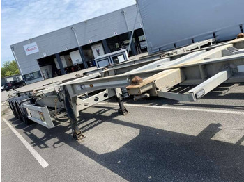 ناقل حاوية/ نصف مقطورة بحاوية