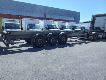 ناقل حاوية/ نصف مقطورة بحاوية