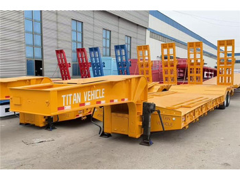 نصف مقطورة بلودر منخفض TITAN