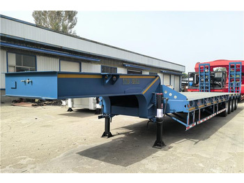 نصف مقطورة بلودر منخفض للبيع  TITAN 4 Axle Extendable Low Bed Trailer for Sale In Nigeria: صورة 3