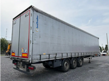 نصف مقطورة بستائر جانبية LeciTrailer Tautliner 3E20 Tautliner 3E20*1er essieu relevable*essieux SAF: صورة 3