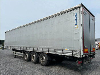نصف مقطورة بستائر جانبية LeciTrailer Tautliner 3E20 Tautliner 3E20*1er essieu relevable*essieux SAF: صورة 2