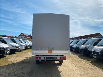 شاحنة مغلقة بستائر جانبية للبيع  Opel Movano L4 Pritsche und Plane 2.2DT 165Ps Sofort: صورة 4