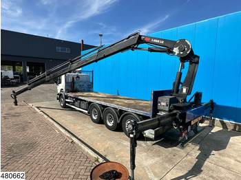 شاحنات مسطحة, شاحنة كرين Scania P 410 8x4, EURO 6, HIAB, Remote, Steeringaxle: صورة 2 شاحنات مسطحة, شاحنة كرين Scania P 410 8x4, EURO 6, HIAB, Remote, Steeringaxle: صورة 2