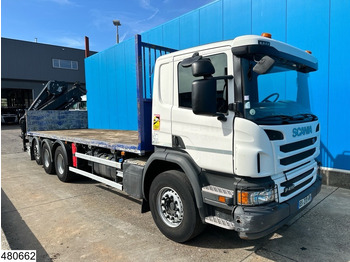 شاحنات مسطحة, شاحنة كرين Scania P 410 8x4, EURO 6, HIAB, Remote, Steeringaxle: صورة 4 شاحنات مسطحة, شاحنة كرين Scania P 410 8x4, EURO 6, HIAB, Remote, Steeringaxle: صورة 4