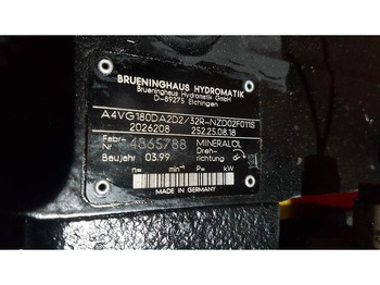 أجهزة هيدروليكية Brueninghaus Hydromatik A4VG180DA2D2/32R - Drive pump/Fahrpumpe/Rijpomp: صورة 4 أجهزة هيدروليكية Brueninghaus Hydromatik A4VG180DA2D2/32R - Drive pump/Fahrpumpe/Rijpomp: صورة 4