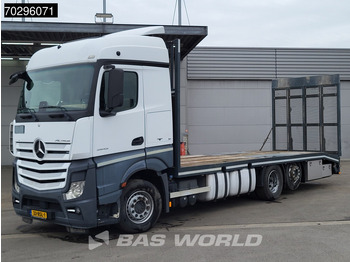 شاحنات مسطحة Mercedes-Benz Actros 2543 Actros 6X2 NL-Truck Machine transporter oprijwagen Retarder Lift-Axle ACC Euro 6: صورة 3 شاحنات مسطحة Mercedes-Benz Actros 2543 Actros 6X2 NL-Truck Machine transporter oprijwagen Retarder Lift-Axle ACC Euro 6: صورة 3