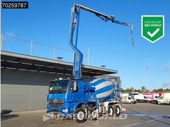 تأجير Mercedes-Benz Arocs 3251 8X4 PUMI Putzmeister TMM 24 + Liebherr 7m3 Mixer Retarder Euro 6 Mercedes-Benz Arocs 3251 8X4 PUMI Putzmeister TMM 24 + Liebherr 7m3 Mixer Retarder Euro 6: صورة 1