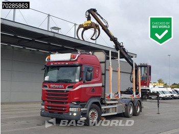 شاحنة قطع الأشجار SCANIA R 730