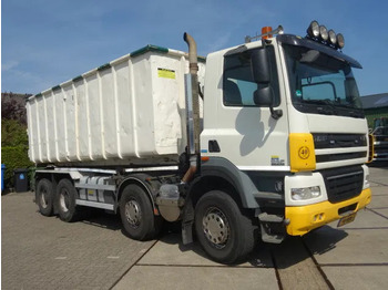 شاحنة - نظام الكابلات DAF CF 410 8X4 NCH CONTAINER SYSTEEM 32 TON 90 graden silo containers: صورة 4