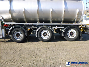 نصف مقطورة صهريج Burg Food tank inox 30.3 m3 / 3 comp: صورة 5 نصف مقطورة صهريج Burg Food tank inox 30.3 m3 / 3 comp: صورة 5