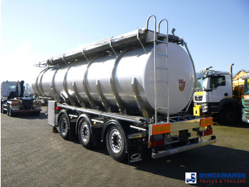 نصف مقطورة صهريج Burg Food tank inox 30.3 m3 / 3 comp: صورة 3 نصف مقطورة صهريج Burg Food tank inox 30.3 m3 / 3 comp: صورة 3