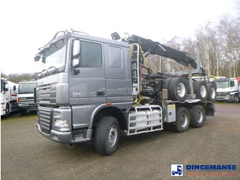 شاحنة قطع الأشجار DAF XF 105 510
