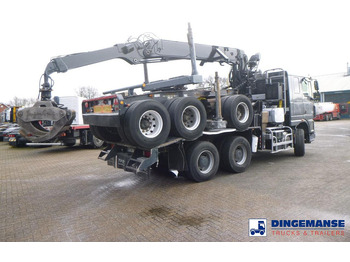 شاحنة قطع الأشجار, شاحنة كرين DAF XF 105.510 6x4 + Loglift F281S83 crane / timber truck + dolly: صورة 4 شاحنة قطع الأشجار, شاحنة كرين DAF XF 105.510 6x4 + Loglift F281S83 crane / timber truck + dolly: صورة 4