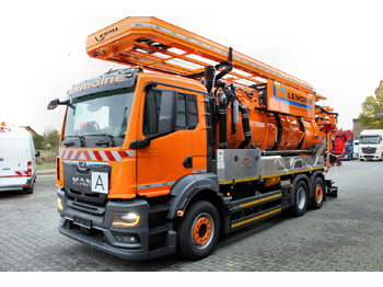 فراغ شاحنة MAN TGS 26.480 6x2 Kroll 13m³ WRG Wasserrückgewinner: صورة 3