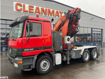 مقطورة السحب Mercedes-Benz Actros 2640 6x4 Fassi 60 Tonmeter laadkraan + Fly-jib: صورة 2