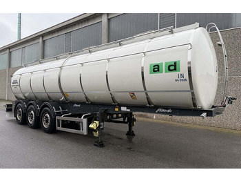 نصف مقطورة صهريج لنقل الطعام BATA CISTERNA ALIMENTARE SANTI-MENCI ANNO 05-2010: صورة 5