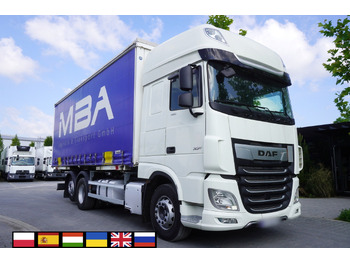 شاحنة ذات ستائر جانبية DAF XF 480