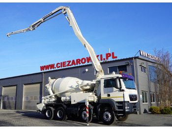 تأجير MAN TGS 32.400 8x4 Concrete Mixer Pump truck / 426 MTH !!! / 18 meters MAN TGS 32.400 8x4 Concrete Mixer Pump truck / 426 MTH !!! / 18 meters: صورة 1 تأجير MAN TGS 32.400 8x4 Concrete Mixer Pump truck / 426 MTH !!! / 18 meters MAN TGS 32.400 8x4 Concrete Mixer Pump truck / 426 MTH !!! / 18 meters: صورة 1