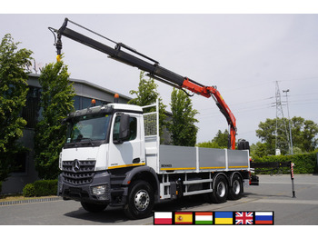 شاحنات مسطحة MERCEDES-BENZ Arocs 2636