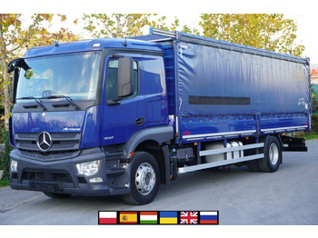 شاحنة ذات ستائر جانبية MERCEDES-BENZ Actros 1830