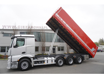 شاحنات مسطحة MERCEDES-BENZ Actros 3563 8x4 / Tipper for grain 20 t load capacity: صورة 4 شاحنات مسطحة MERCEDES-BENZ Actros 3563 8x4 / Tipper for grain 20 t load capacity: صورة 4