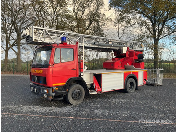 شاحنة حريق 1995 Mercedes-Benz DLK 18/12 4x2 Fire Truck: صورة 2 شاحنة حريق 1995 Mercedes-Benz DLK 18/12 4x2 Fire Truck: صورة 2