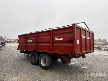 مقطورة رزاعية 1995 ANGELICI DU120 Agricultural Trailer :Misc. Agricultural Trailer: صورة 2