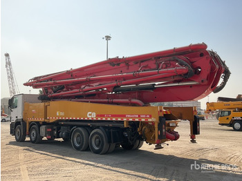 مضخة خرسانة 2019 Mercedes Benz Actros 4144 2019 Sany SYM5449THB 56 m on 8x ... Concrete Pump Truck: صورة 4 مضخة خرسانة 2019 Mercedes Benz Actros 4144 2019 Sany SYM5449THB 56 m on 8x ... Concrete Pump Truck: صورة 4