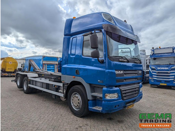 شاحنة برافعة خطافية DAF FAS CF85.410 6x2 Euro5 FAS CF85.410 6x2 Spacecab Euro5 - HaakarmSysteem AJK 20T - KlapBumper - Vangmuilkoppeling - Lift-As: صورة 3