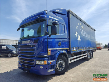 شاحنة ذات ستائر جانبية SCANIA G 410