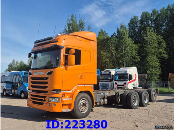 شاحنة بهيكل معدني للمقصورة SCANIA R 580