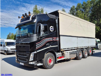 شاحنة ذات ستائر جانبية VOLVO FH16 750