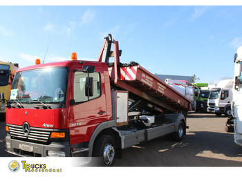 شاحنة برافعة خطافية MERCEDES-BENZ Atego 1218