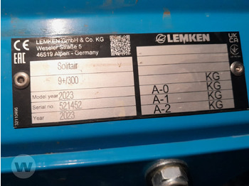آلة البذر Lemken Solitair 9+/300: صورة 2