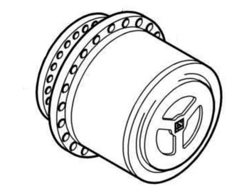 محرك السفر BOMAG