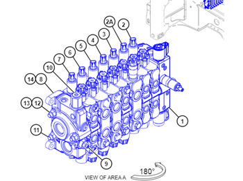 صمام هيدروليكي CATERPILLAR