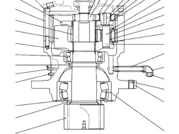 المحور و قطع الغيار KOBELCO