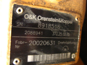 موتور هيدروليكي O&K