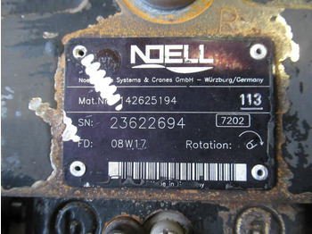 مضخة هيدروليكية - آلات الإنشاء Terex Noell 142625194 -: صورة 5