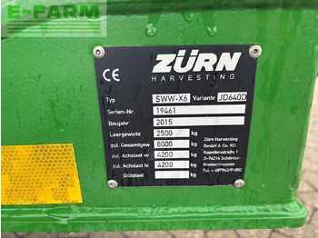 ملحقاتحصادة الأعلاف John Deere 640d: صورة 3