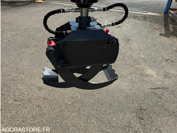 آلات زراعية Grappin forestier avec rotator pour mini chargeuse à chenilles: صورة 2