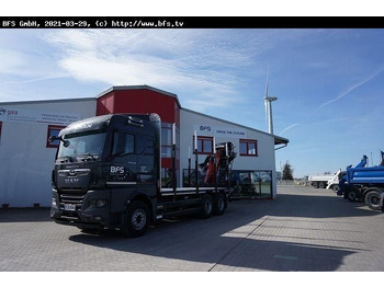 شاحنة قطع الأشجار MAN TGX 26.510