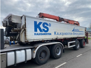 نصف مقطورة مسطحة Orthaus 2 ASSIGE STEERING AXEL MKG HLK 330 VG CRANE: صورة 3 نصف مقطورة مسطحة Orthaus 2 ASSIGE STEERING AXEL MKG HLK 330 VG CRANE: صورة 3