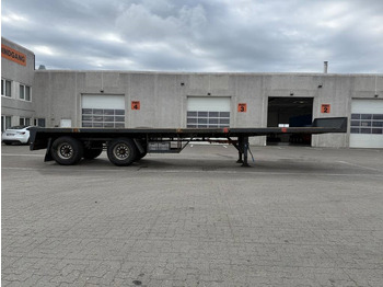نصف مقطورة مسطحة Broshuis Flatbed / Flachbettauflieger / Ladtrailer: صورة 2