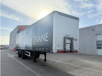 نصف مقطورة بستائر جانبية HRD