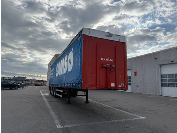 نصف مقطورة بستائر جانبية KEL-BERG